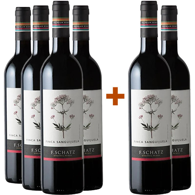 BodegaF.SchatzAktionspaket4+2FincaSanguijuelaSierrasdeMálagaDO