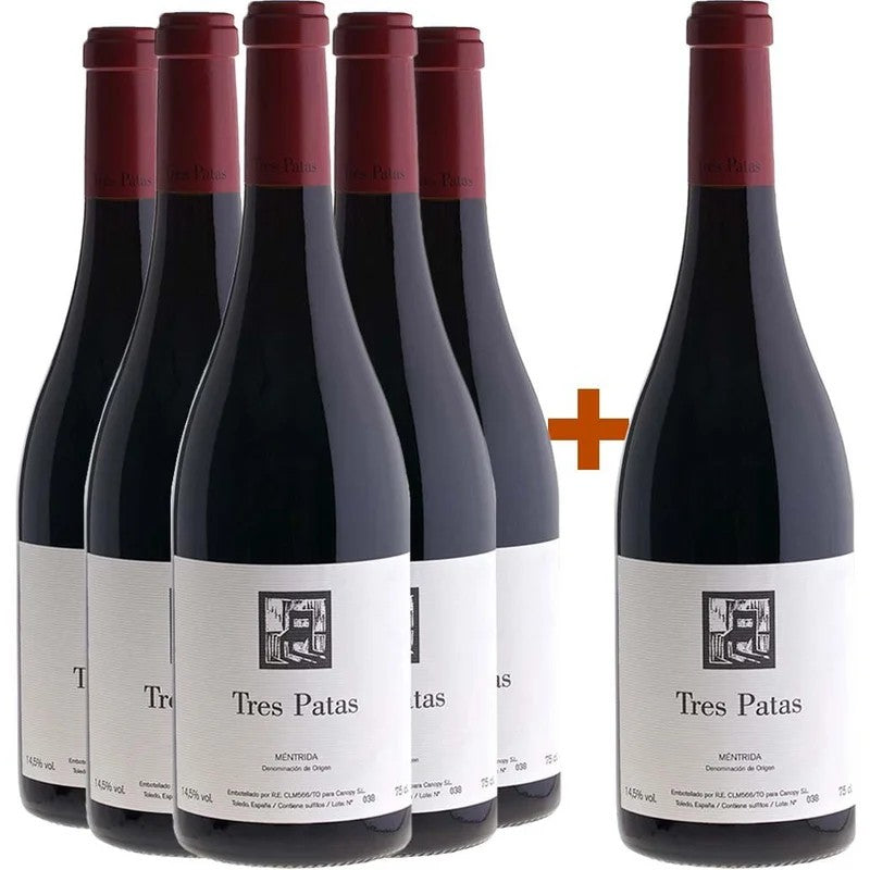 BodegasCanopyAktionspaket5+1TresPatasMéntridaDO