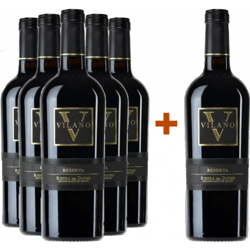 BodegasVilanoAktionspaket5+1VilanoReservaRiberadelDueroDO
