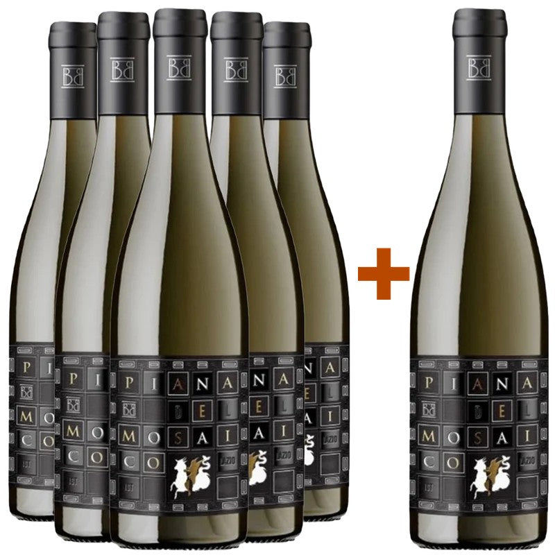 BorgodelBaccano5+1PaketPianadelMosaicoBiancoLazioIGP