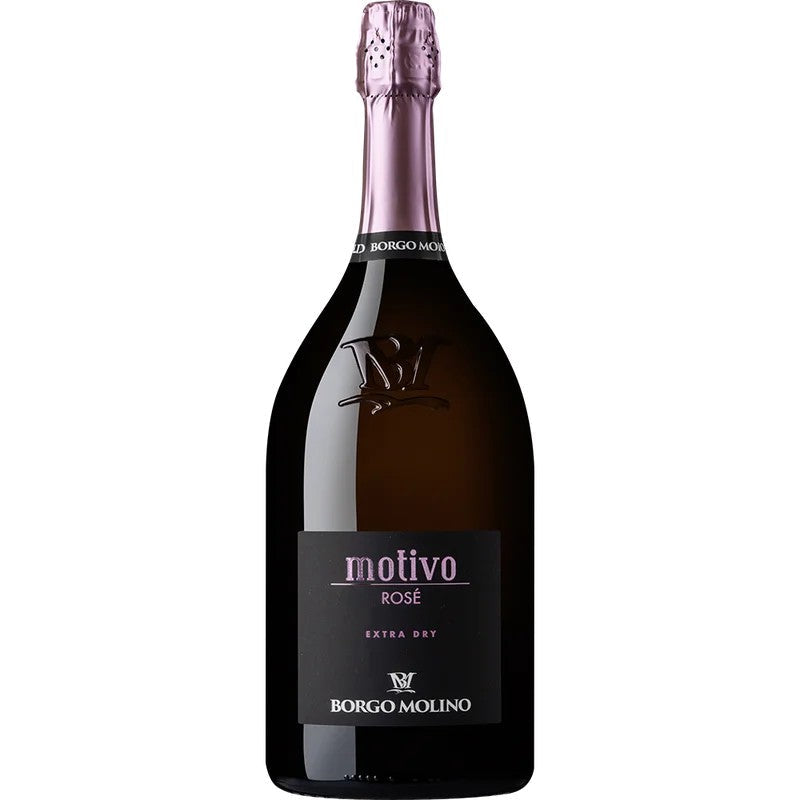 BorgoMolinoVigne&ViniMotivoSpumanteRosatoCuvéeMarcaTrevigianaIGPextratrocken15L