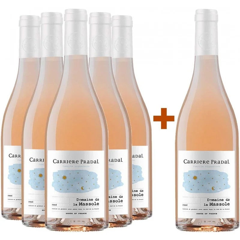 Carriere-Pradal5+1PaketDomainedelaMassoleRosé