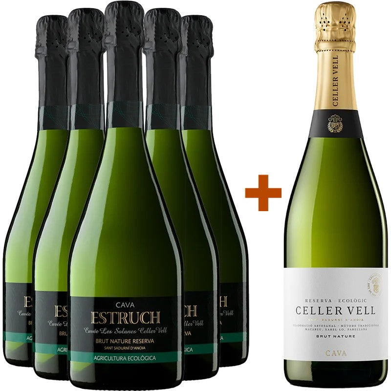 CellerVellAktionspaketReserva“LosSolanes”+gratisCavaCellerVellCavaDO