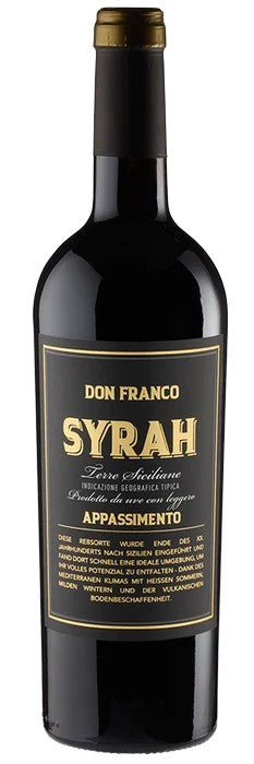 DonFrancoSyrahTerreSicilianeLeggeroAppassimento2024vonCantineErmes|weinfreunde.de