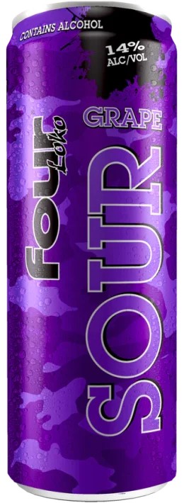 DrinkFour–FourLokoSourGrape:Bier-Bewertung&Test–BeerTasting