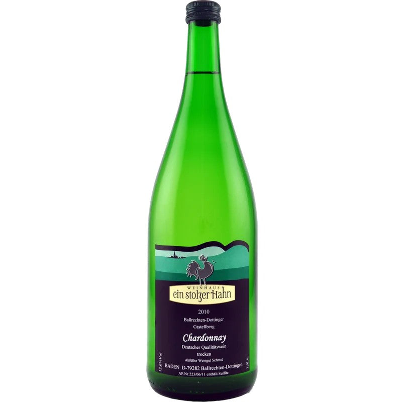 EinStolzerHahnChardonnayQ.b.Atrocken1L2010