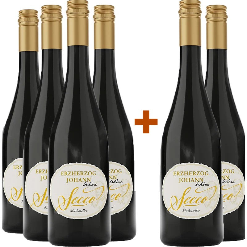 ErzherzogJohannWeine4+2PaketSeccoMuskateller