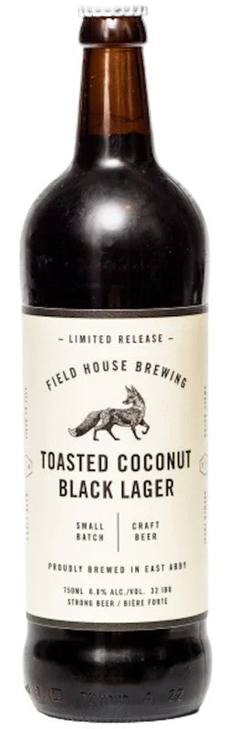 FieldHouseBrewing–ToastedCoconutBlackLager:Bier-Bewertung&Test–BeerTasting