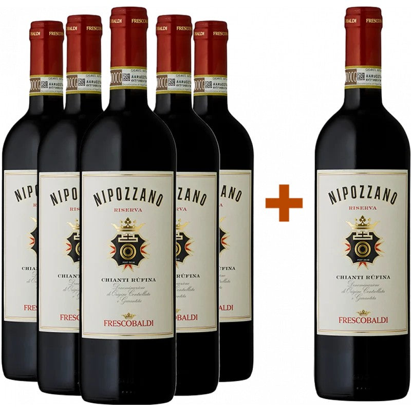 Frescobaldi5+1PaketNipozzanoRufinaRiservaChiantiDOCG