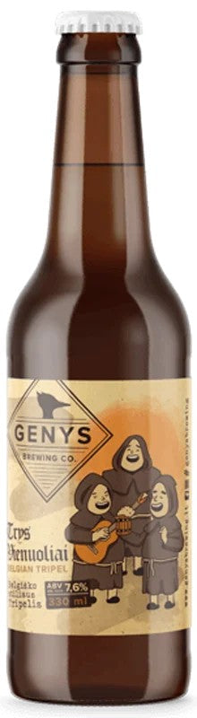 GenysTrysVienuoliai:Bier-Bewertung&Test–BeerTasting