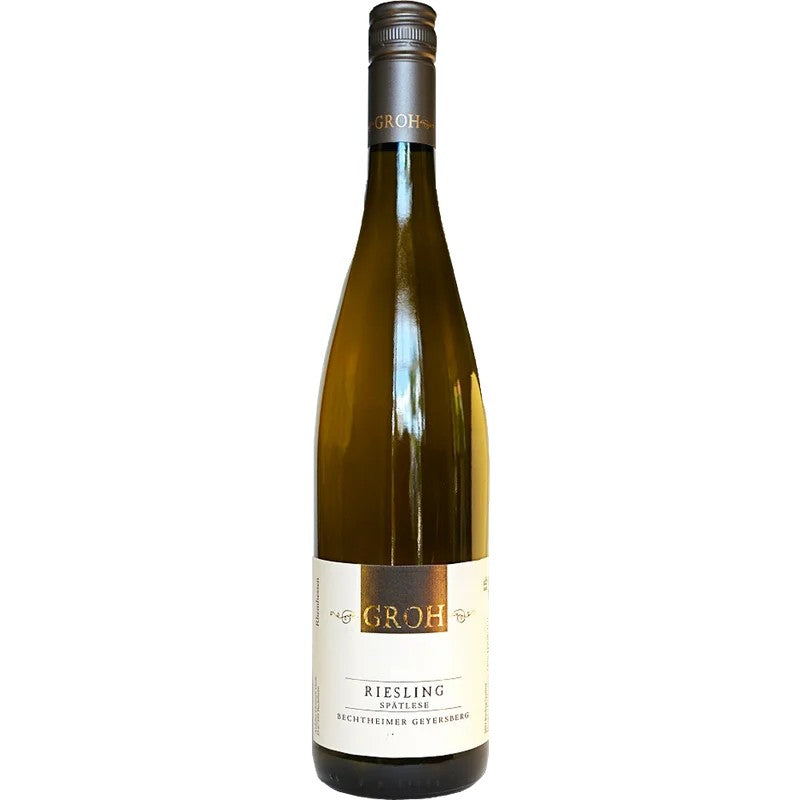 GrohBechtheimerGeyersbergRieslingSpätleseEdelsüß2012