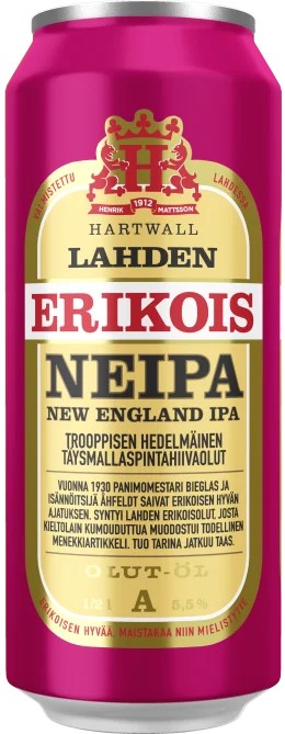 Hartwall–LahdenErikoisNewEnglandIPA:Bier-Bewertung&Test–BeerTasting