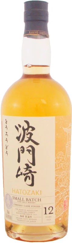HatozakiSmallBatch12yearsUmeshuCaskFinishPureMaltWhisky070l460%vol.–GärtnerWein