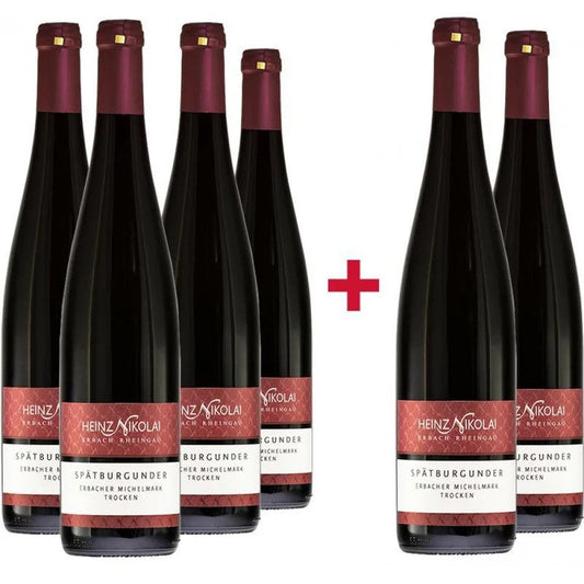 HeinzNikolai4+2PaketErbacherMichelmarkSpätburgundertrocken–WeingutHeinzNikolaibeiWirWinzerbestellen