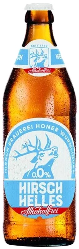HirschBrauereiHoner–HirschHellesAlkoholfrei:Bier-Bewertung&Test–BeerTasting