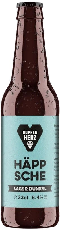 Hopfenherz–HaeppscheLagerDunkel:Bier-Bewertung&Test–BeerTasting