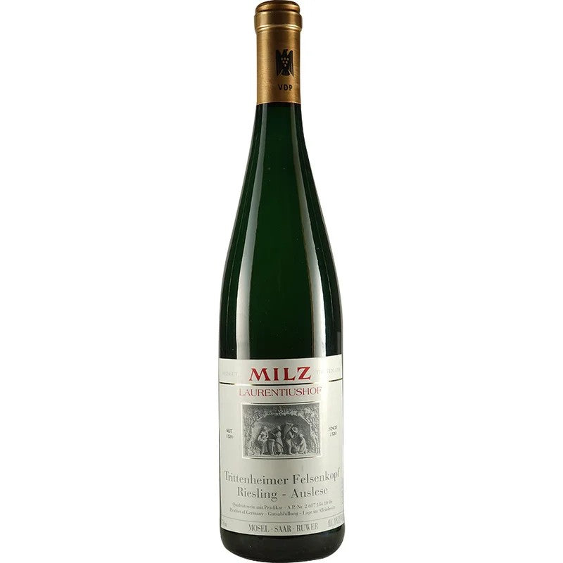 JosefMilz2005TrittenheimerFelsenkopfRieslingAusleselieblich