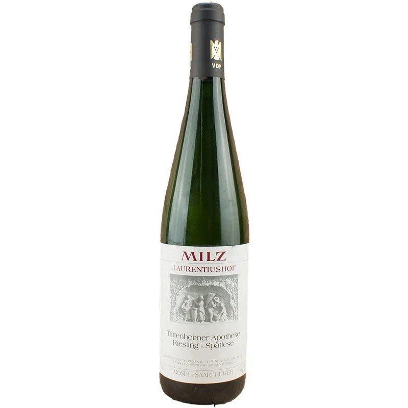 JosefMilz2008TrittenheimerApothekeRieslingSpätlesefeinfruchtiglieblich