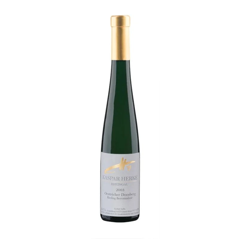 KasparHerke2003OestricherDoosbergRieslingBeerenauslesesüß0375L