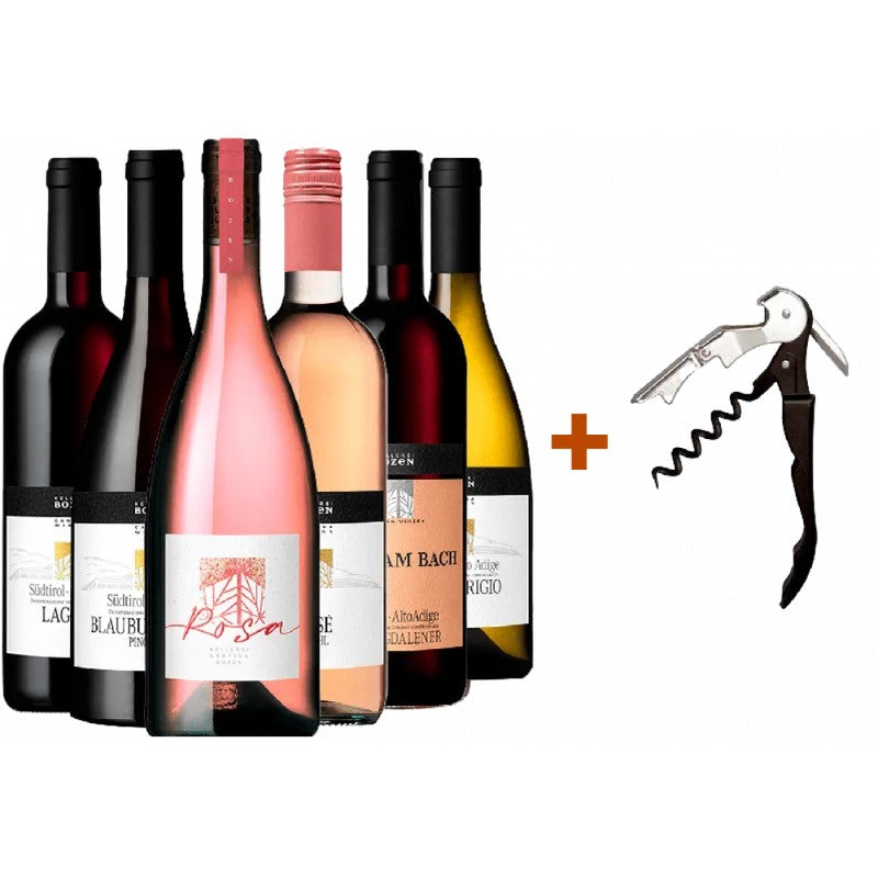 KellereiBozen–CantinaBolzanoKellereiBozenKennenlern-Paket+Korkenzieher