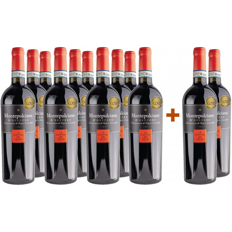 LaCantinadeiFeudi10+2PaketMontepulcianoD’AbruzzoDOC