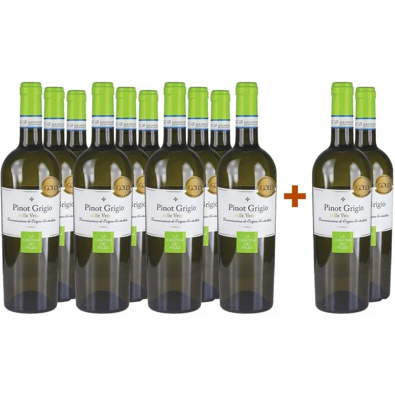 LaCantinadeiFeudi10+2PaketPinotGrigiodelleVenezieDOC