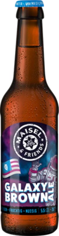 Maisel&Friends–GalaxyBrownAle:Bier-Bewertung&Test–BeerTasting