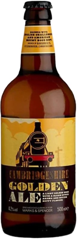 Marks&Spencer–CambridgeshireGoldenAle:Bier-Bewertung&Test–BeerTasting