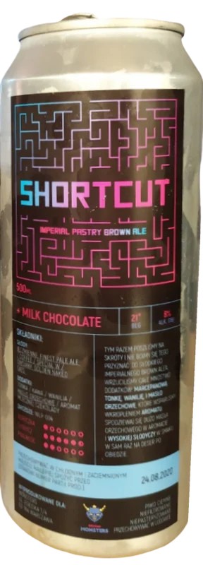 MonstersShortcutMilkChocolate:Bier-Bewertung&Test–BeerTasting