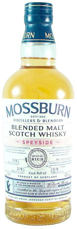 MossburnWhiskySpeyside“Rich”CaskNo.2460%vol.070l–GärtnerWein