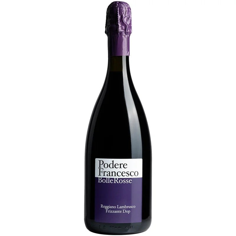 PodereFrancescoFrizzanteBolleRosseLambruscoReggianoDOCbrut