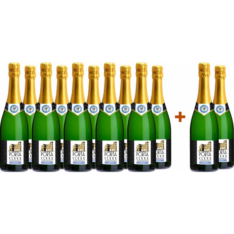 PortaCLXXXSekt10+2PaketPortaCLXXXRieslingJahrgangssekt