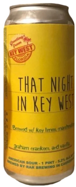 RARThatNightInKeyWest:Bier-Bewertung&Test–BeerTasting