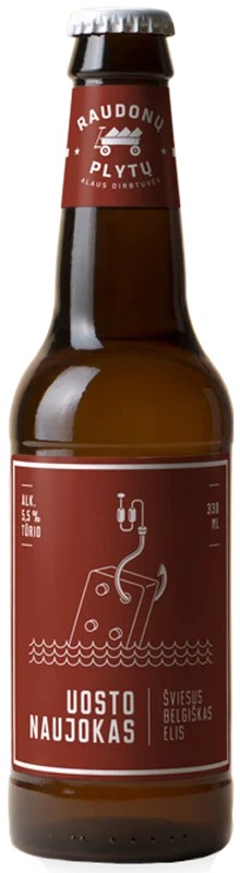 RaudonuPlytuUostoNaujokas:Bier-Bewertung&Test–BeerTasting