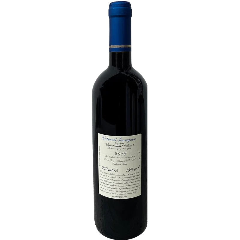 RenzoGorga2021CabernetSauvignonBarricatoVignetidelleDolomitiIGPtrocken