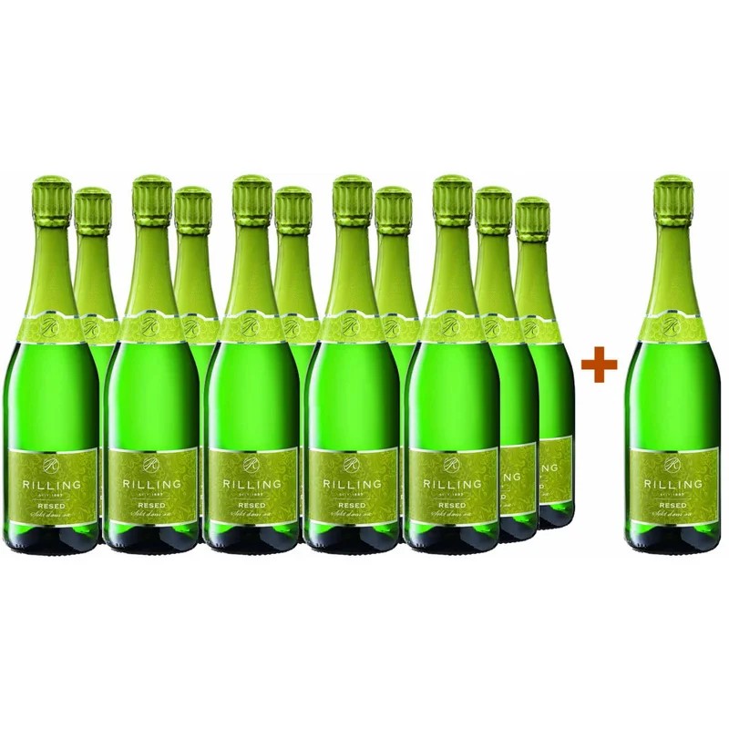 RillingSekt11+1Paket“RillingResed”Sekthalbtrocken