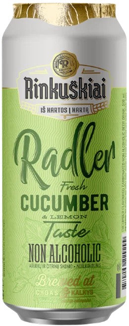 Rinkuskiai–RadlerCucumberNonAlcoholic:Bier-Bewertung&Test–BeerTasting