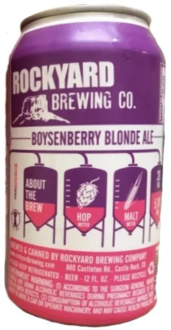 RockyardBrewing–BoysenberryBlondeAle:Bier-Bewertung&Test–BeerTasting