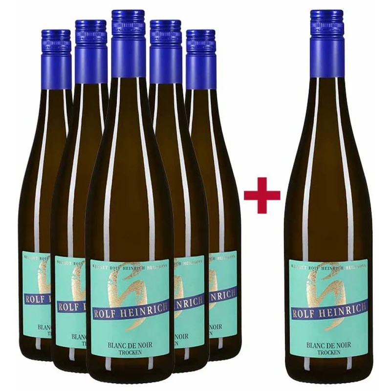 RolfHeinrich5+1PaketBlancdeNoirQualitätsweintrocken