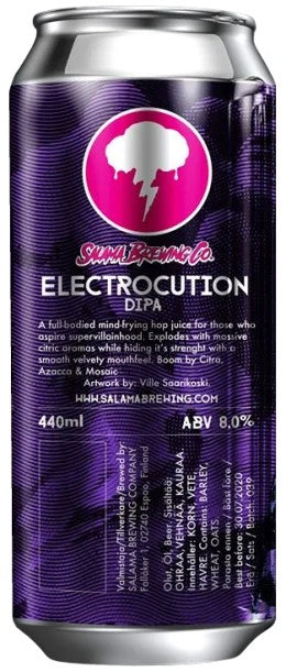 Salama–Electrocution:Bier-Bewertung&Test–BeerTasting
