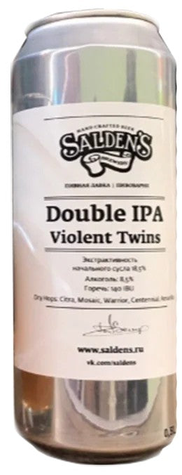 Salden’s–DoubleIPAViolentTwins:Bier-Bewertung&Test–BeerTasting