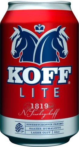 Sinebrychoff(CarlsbergGroup)–KoffLite:Bier-Bewertung&Test–BeerTasting