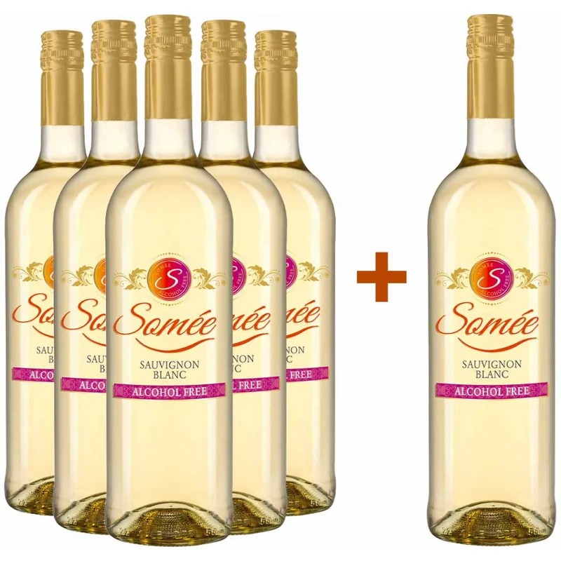 Somee5+1PaketSauvignonBlanctrockenAlkoholfrei