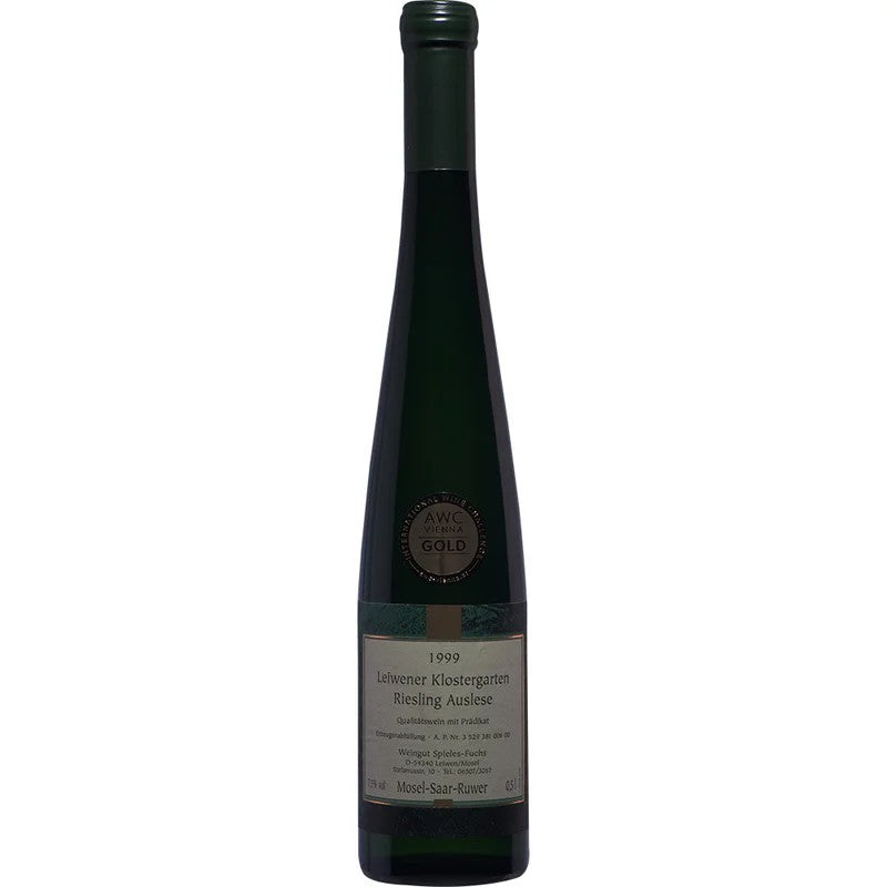 Spieles-Fuchs1999LeiwenerKlostergartenRieslingAusleseedelsüß05L