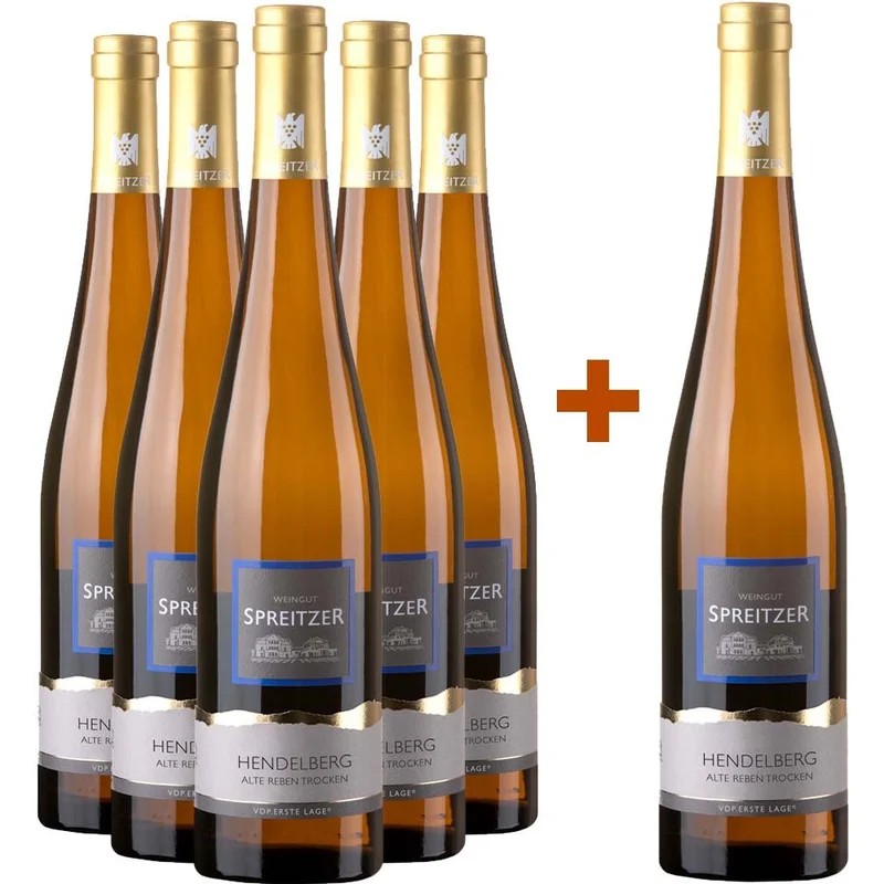 Spreitzer5+1PaketRieslingHallengartenerHendelbergtrocken