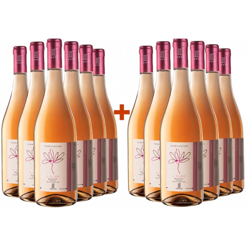 TenuteCosta6+6PaketTerredifioriAMareRoséToscanaIGP