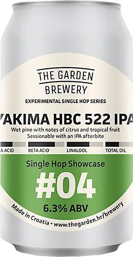 TheGardenYakimaHBC522IPA:Bier-Bewertung&Test–BeerTasting