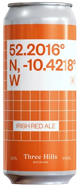 ThreeHills52.201651°N-10.421812°W:Bier-Bewertung&Test–BeerTasting