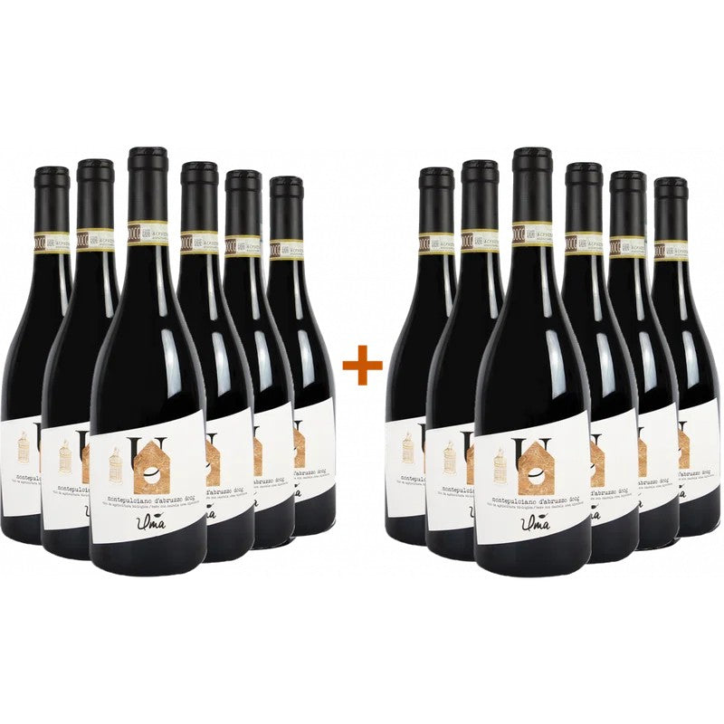 UmaCasanatura6+6PaketMontepulcianod’AbruzzoCollineTeramaneDOCGBIO