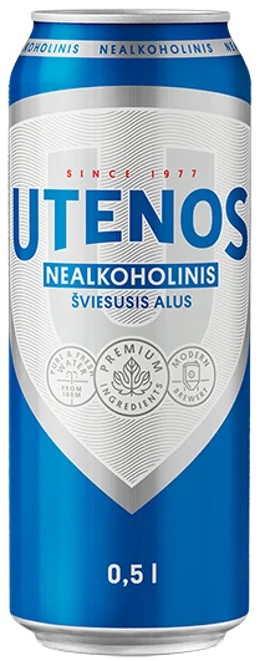 UtenosAlaus(Carlsberg)–Nealkoholinis:Bier-Bewertung&Test–BeerTasting